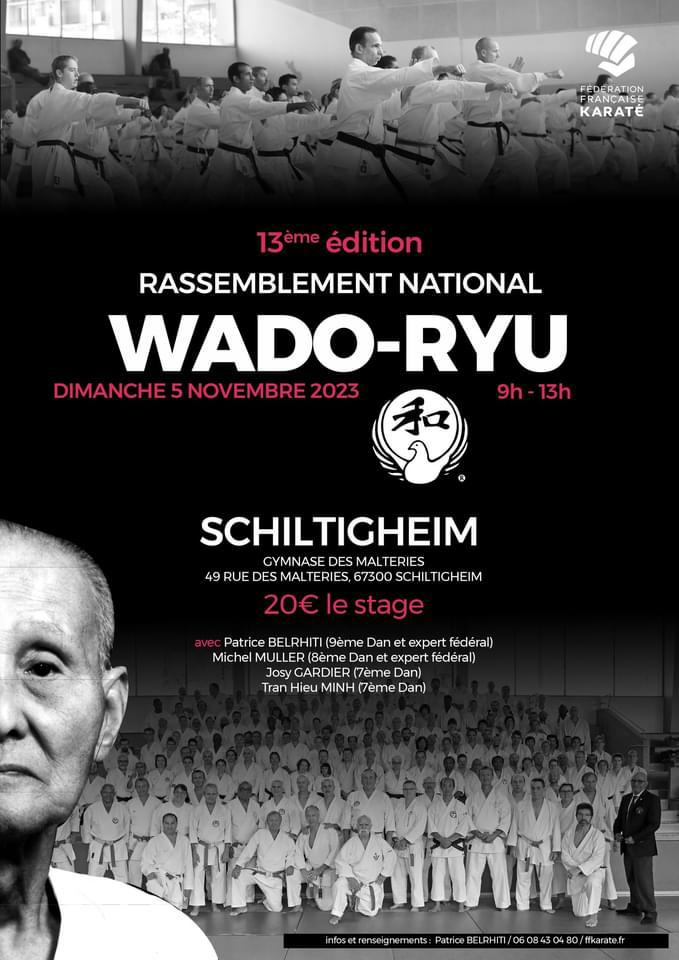 Rassemblement Wado-Ryu